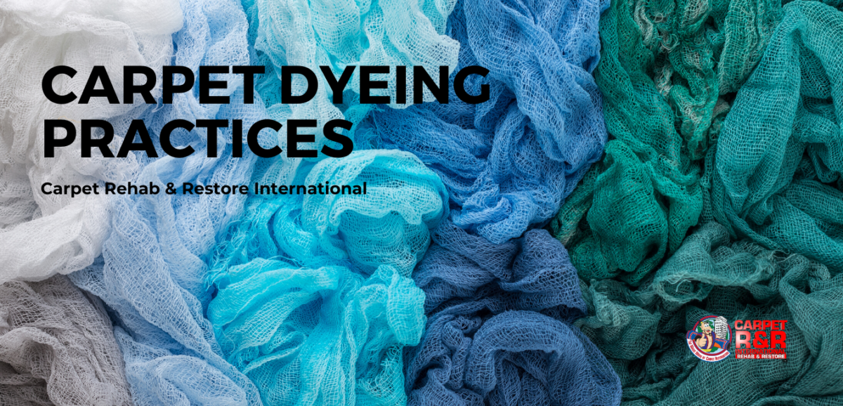 Carpet Dyeing practices